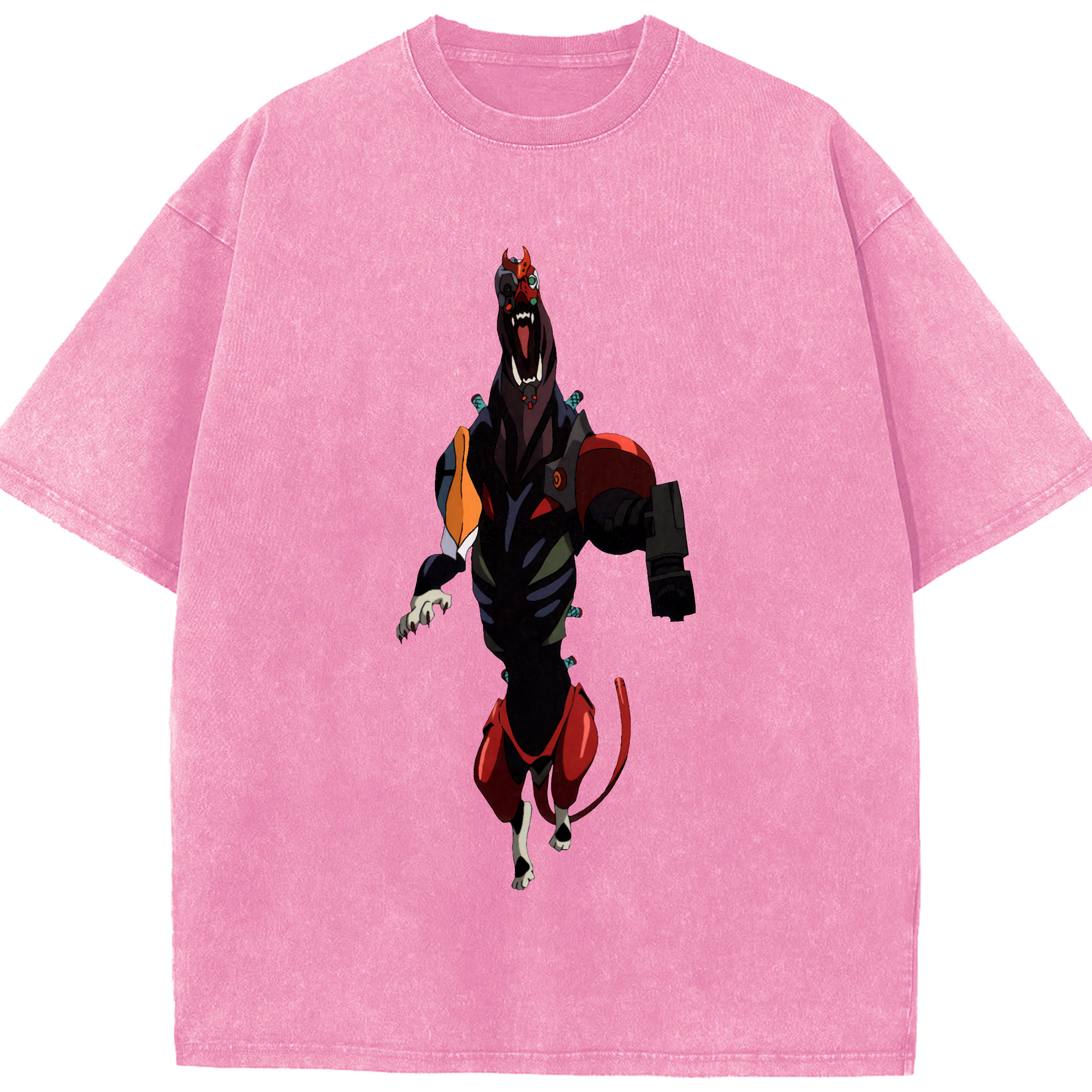 （画像用） EVA 新世紀エヴァンゲリオン 綿100% ヴィンテージ風 半袖Tシャツ（フロントプリント）